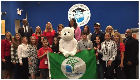 Driftwood Middle School Earns Prestigious Green Flag EcoSchool Award 
