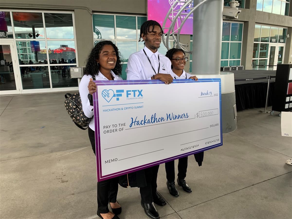 BCPS Congratulates Team Eudai for Wining $500,000 in FTX Charity Hackathon